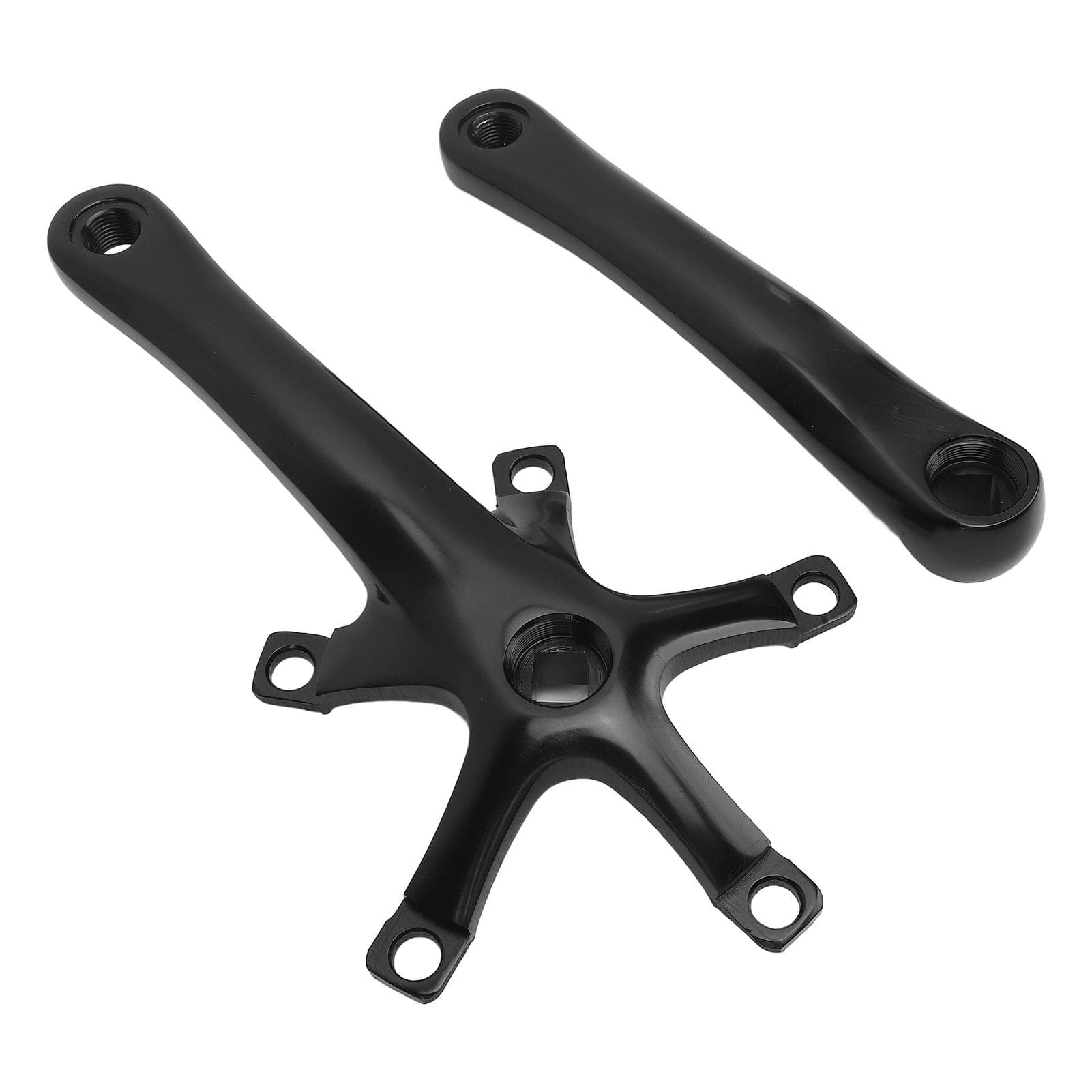 Cycling Crankset Strong Structure 165mm Crankset Set Aluminium Alloy Crank Arm Set for Travel