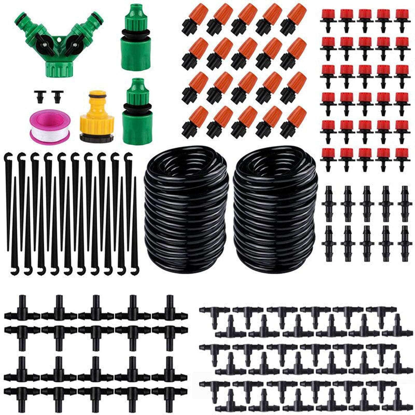 Mist Cooling Automatic Irrigation System Drip Irrigation System Garden Plant Automatic Watering 10M