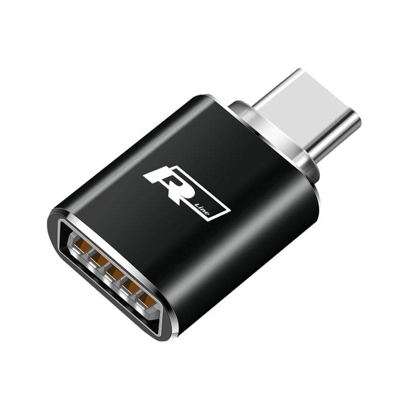 2026 Hot For Volkswagen VW Car Type-C To USB 3.0 Interface Converter Charging Adapter For VW GTI Atlas Jetta Touareg Variant Gol