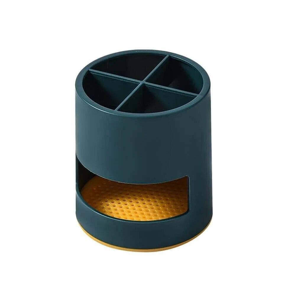 Practical Drain Rack Toothbrush Holder Replacement Storage Organizer Kitchen Part Toothbrush Adapter Assembly Rack Accessory blue