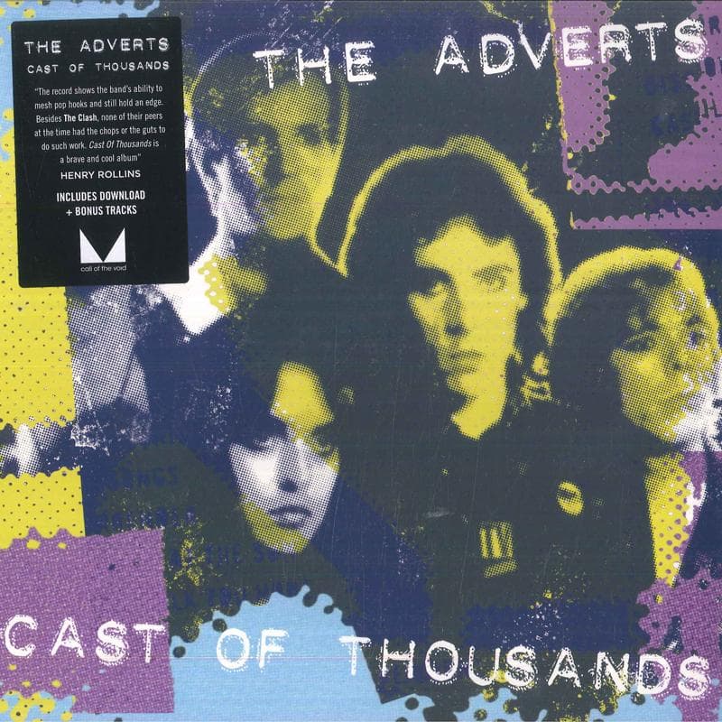 LP Record ADVERTS - Cast Of Thousands VOID015LP Call Of The Voi 2024 UK Rock