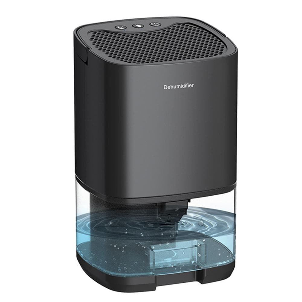 Dehumidifier for Home 34 OZ Water Tank Portable Small Dehumidifiers for Bedroom Bathroom Basement EU Plug black