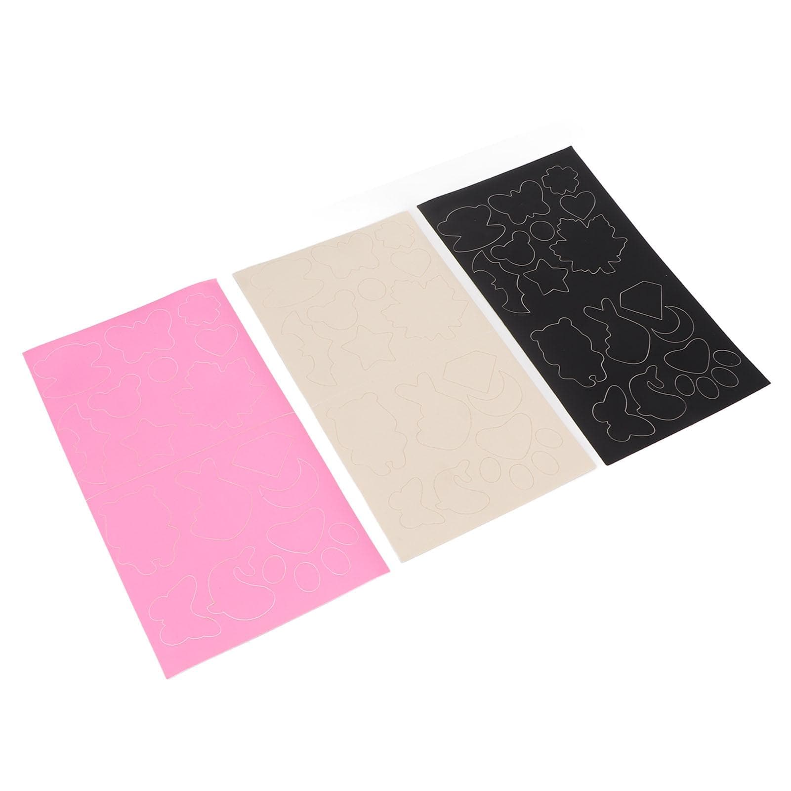 3 Sheets Down Coat Repair Patch Self Adhesive Easy to Use Polyester Clothes Repair Patches for