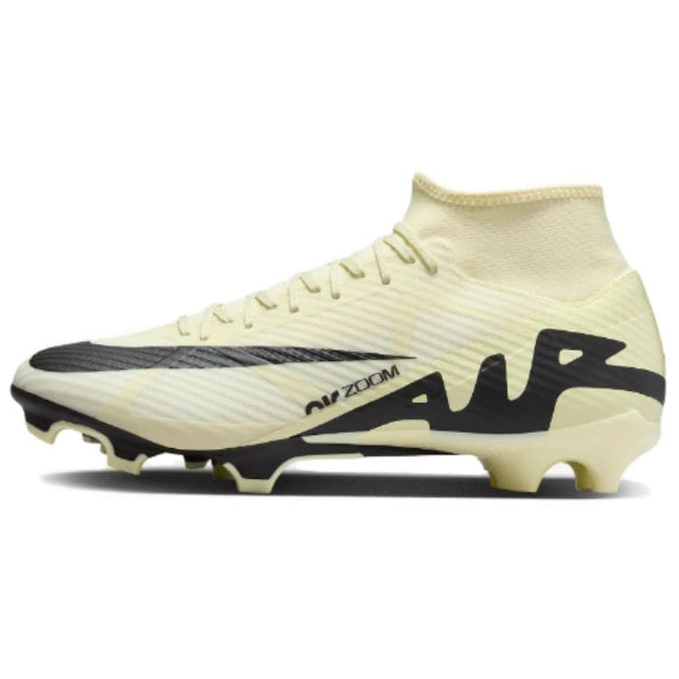 Nike Zoom Mercurial Superfly 9 Academy MG Mad Ready Pack Unisex Sneakers Cream Lemonade Black DJ5625-700 41