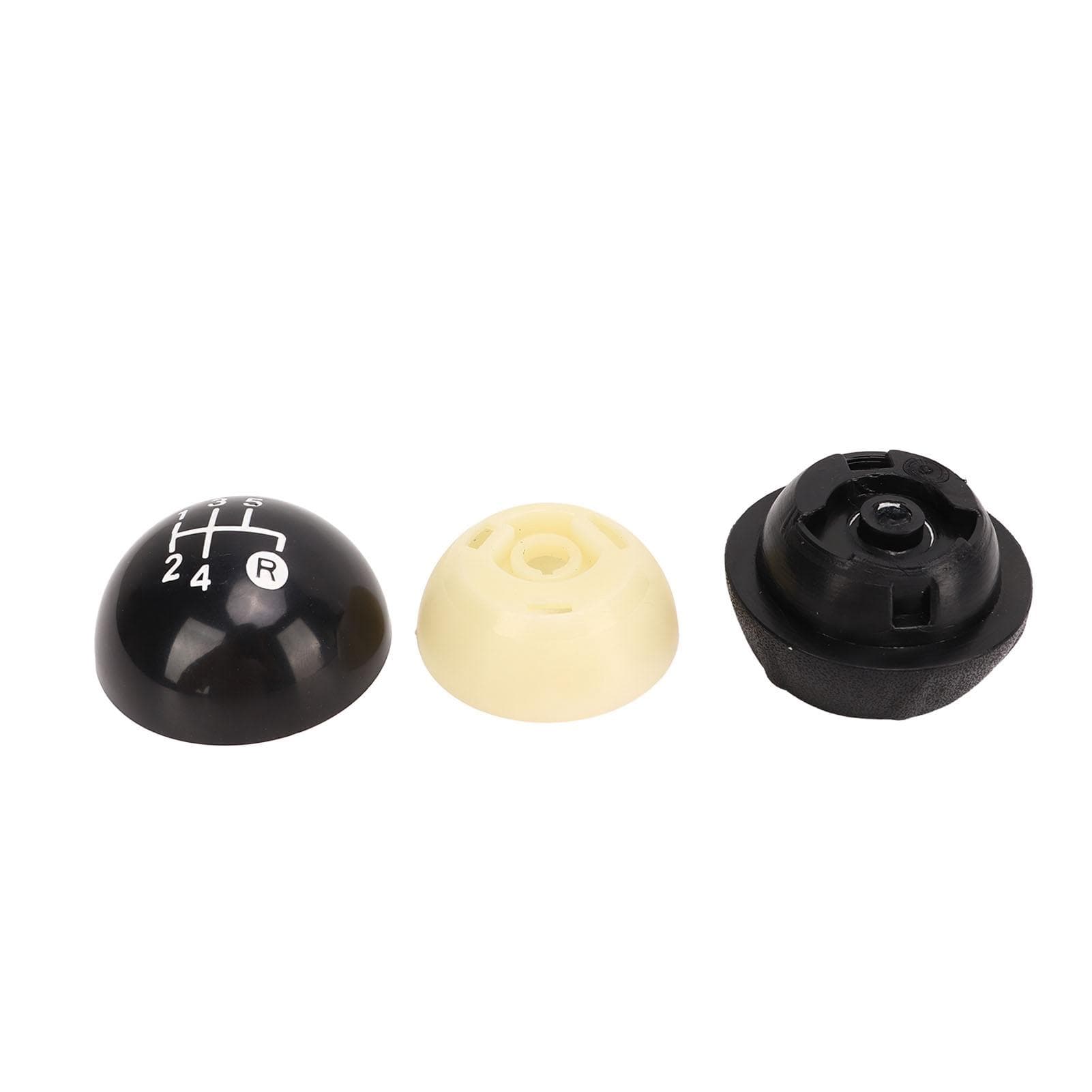 5 Speed Manual Gear Shift Knob Head with Dust Cover Replacement for Fiat 500 500C 2007?2018