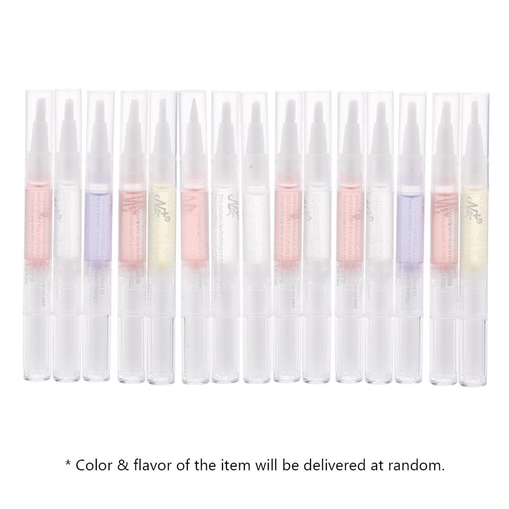 Cuticle & Nail Oil Pen Set Mixed Flavors Cuticle Repairing Oil Pen 15pcs