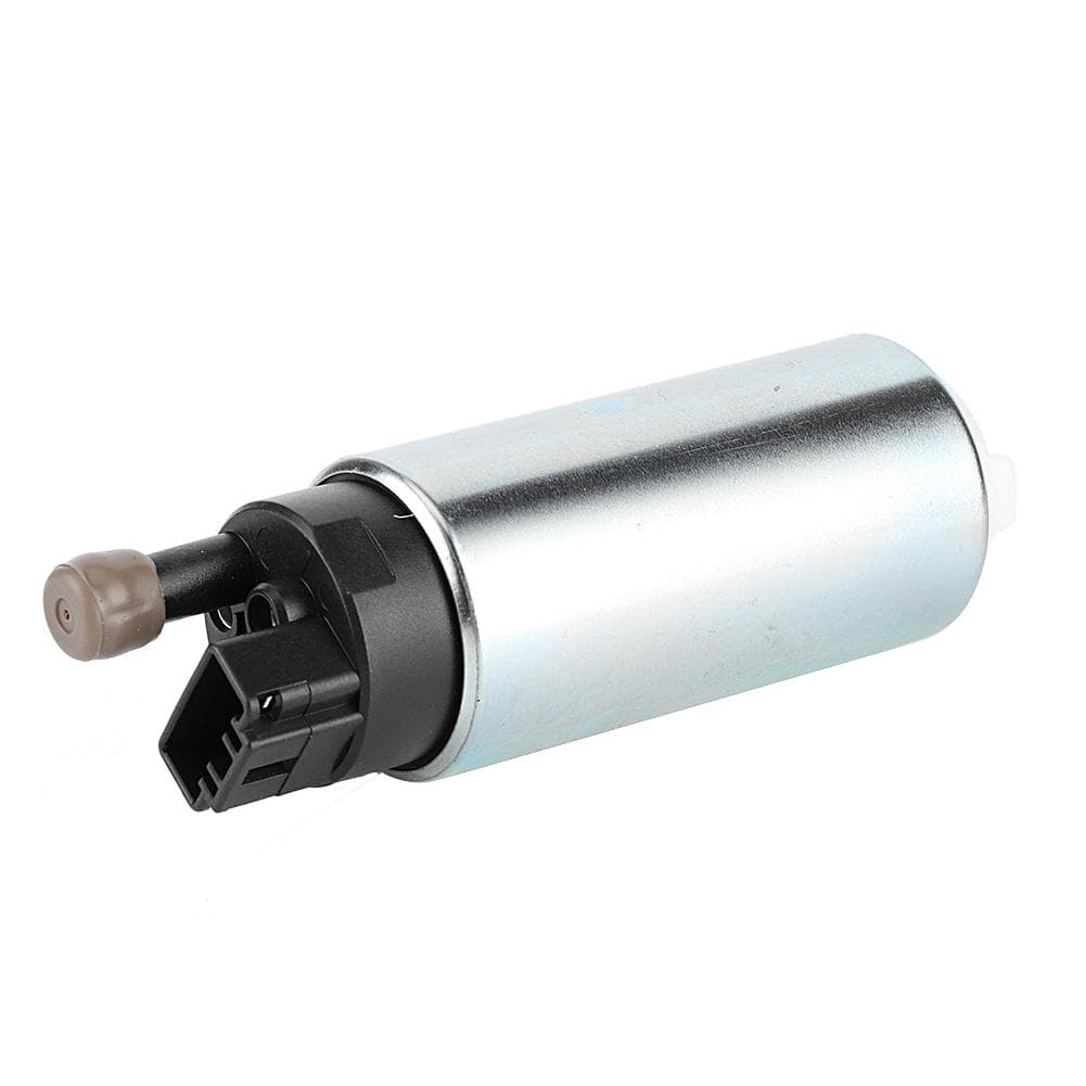 255LPH 12V High Pressure Intank Fuel Pump Auto Car Accessory with Installation kit white