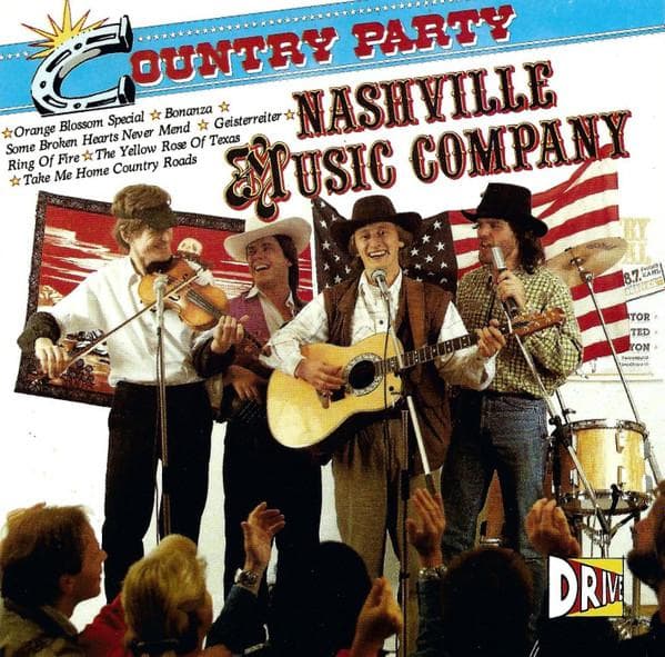 CD NASHVILLE MUSIC COMPANY - Country & Western Party CD3608 Drive 1989 Switzerlan Country Used