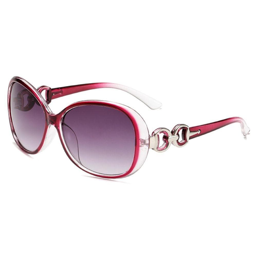Korean Retro Sunglasses Big Frame Sun Protective UV400 Black Shades for Women Travel Driving Eyewear