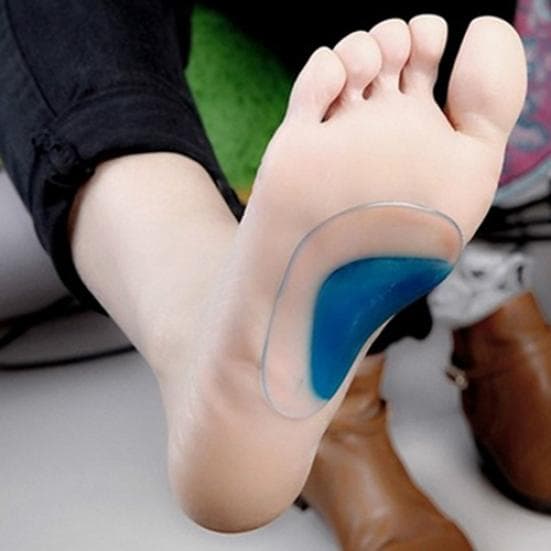 Soft Gel Orthotic Arch Support Cushion Insoles Pain Relieve Flat Feet Corrector 2pairs