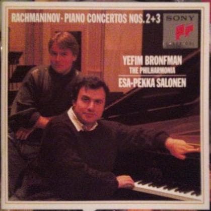 CD RACHMANINOFF, BRONFMAN; SALONEN - Piano Concerti 2 & 3  SK47183 Sony Classical 1992 Japan Classical Used