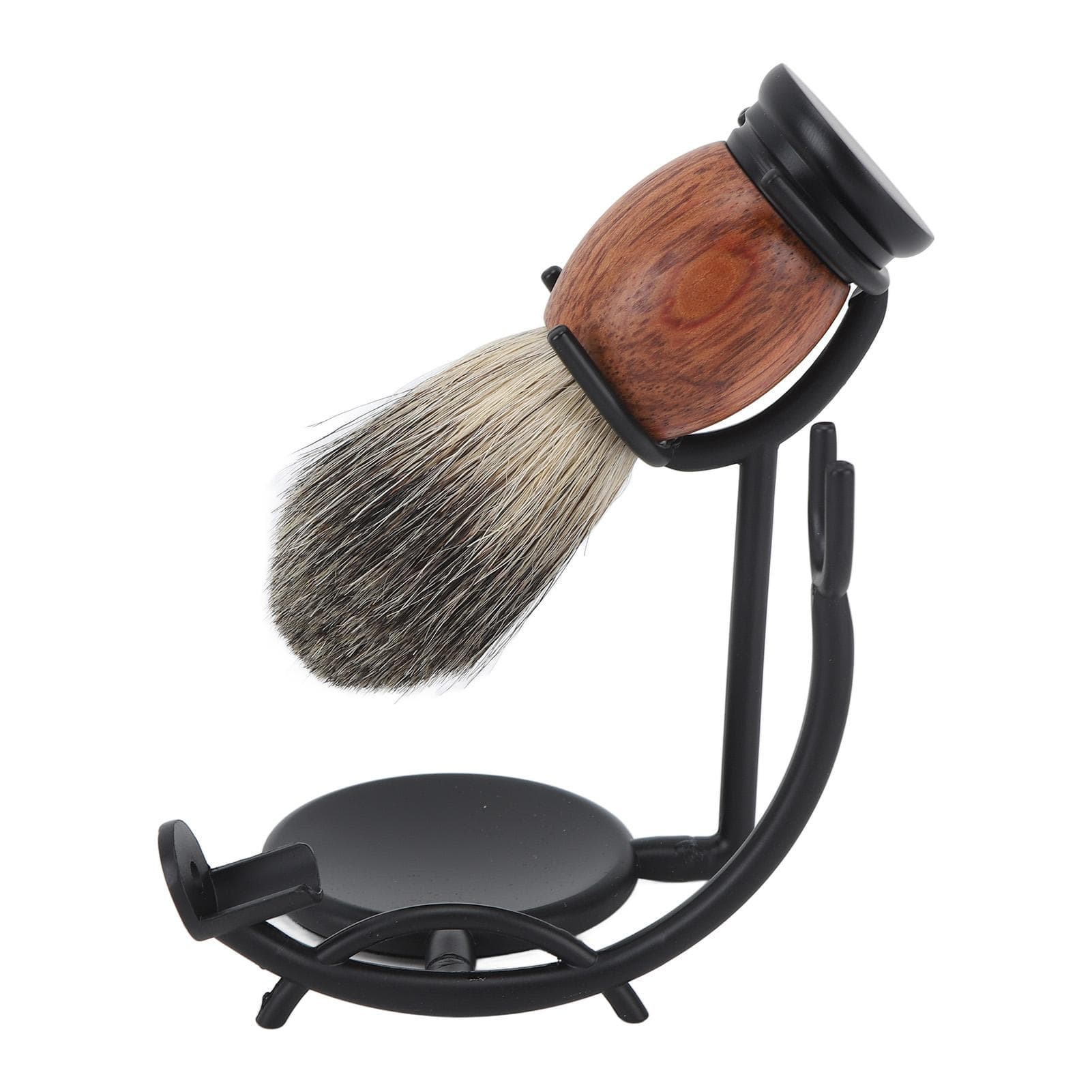 Beard Shaving Tool Set Shaver Holder Shaving Soap Bowl Sharpening Cloth Beard Brush for Salon