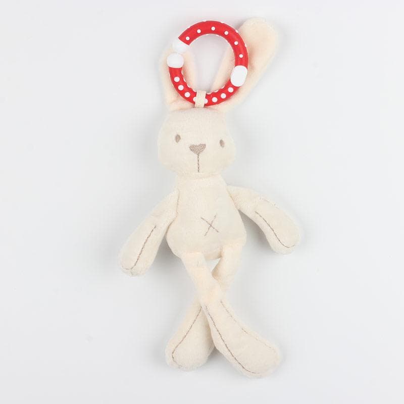 Infant Baby Rattle Cute Rabbit Stroller Hanging Bell Musical Mobile Baby Toy Doll Appease Rattles