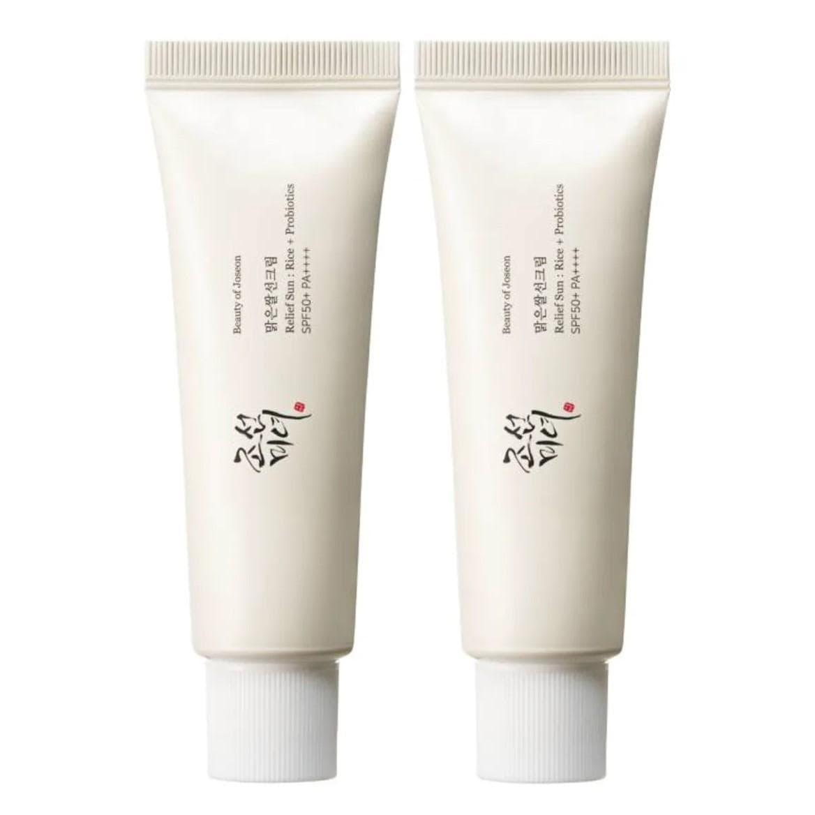 [Beauty of Joseon] Relief Sun : Rice + Probiotics SPF 50+ PA++++ 50ml*2EA