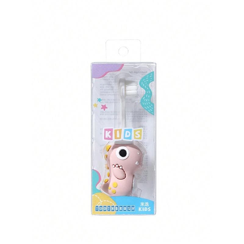 Baby Training Toothbrush, Ultra Soft & Fine, Won't Hurt Gums, Cleans Mouth & Tongue, Manual Toothbrush for 1-3 Years Old Children Pink [1 Piece]