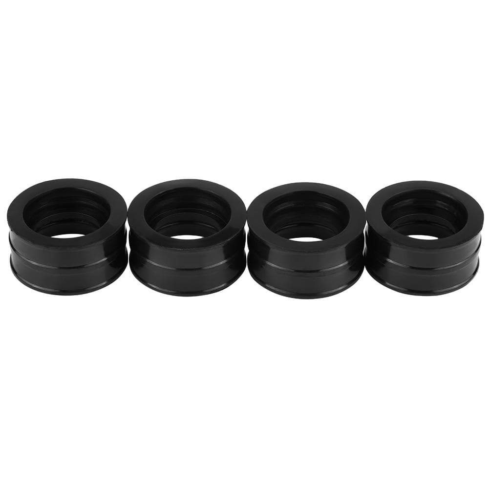 4Pcs Motorcycle Carb Carburetor Intake Manifold Boot Joint for Honda VF700C VF700F VF700S VF750