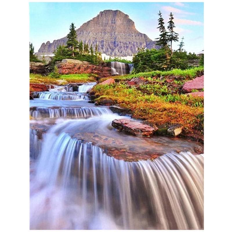 scenery Diamond Painting Full Round Diamond Embroidery Diamond Mosaic cross stitch 20X30CM