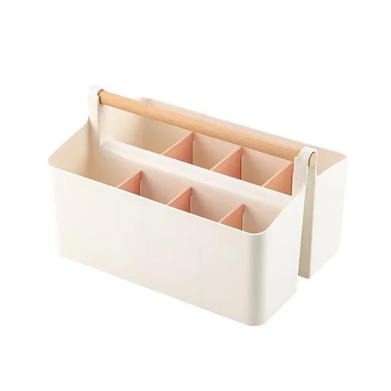 Portable Desktop Pen Holder Large Capacity Cute Marker Pen Stationery Storage Box Creative Pencil Holder Desktop Organizer pink