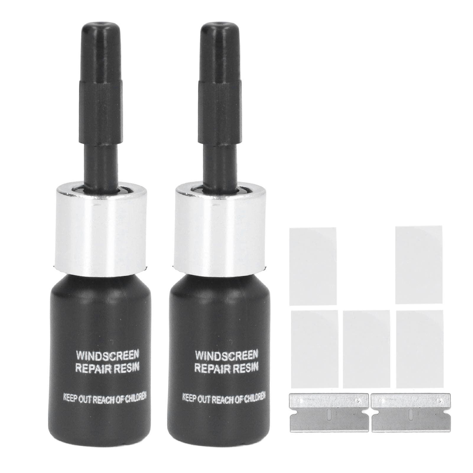 2PCS Car Windshield Repair Liquid Crack Repair Fluid DIY Window Glass Repair Fluid for Automotive