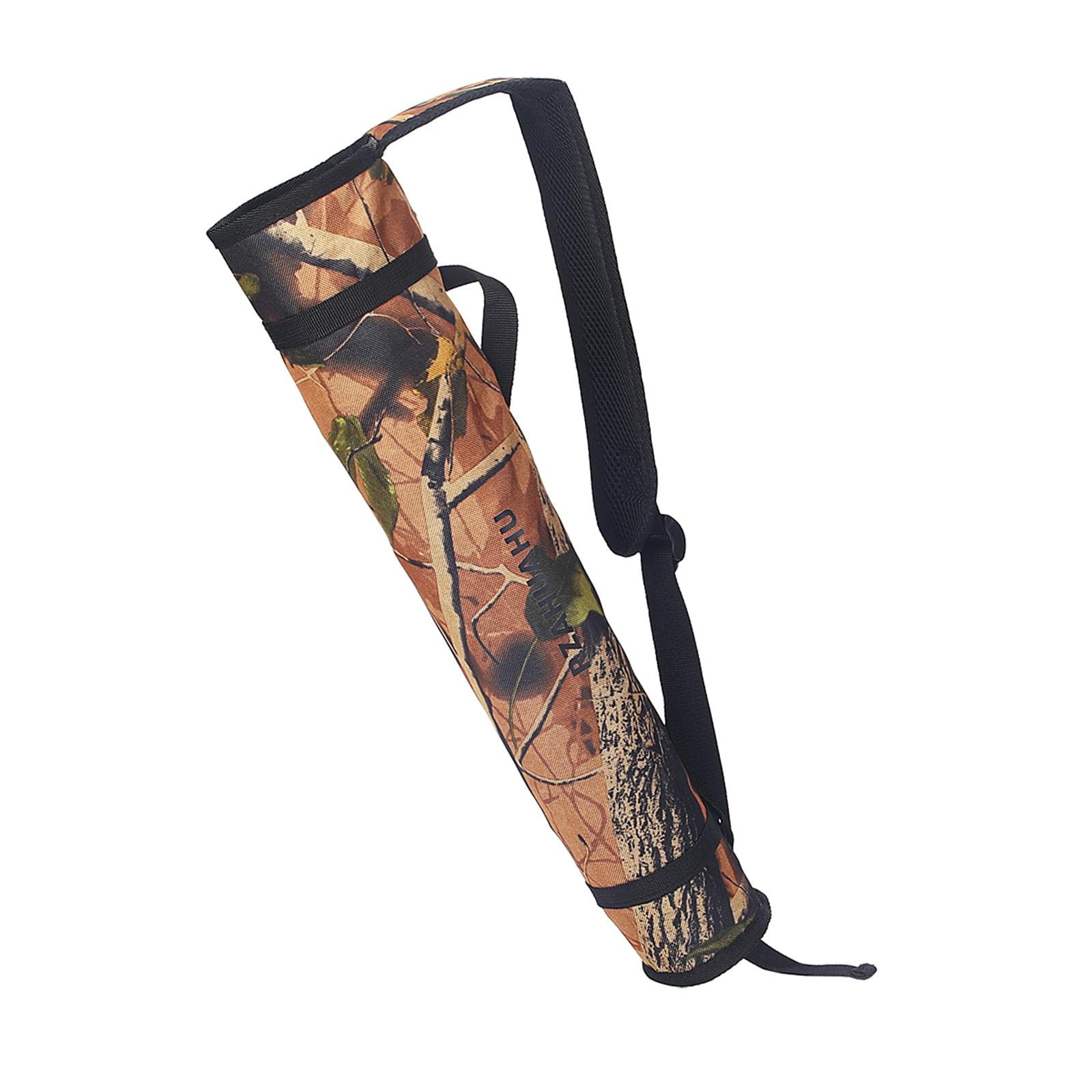 Archery Back Arrow Quiver Holder with Belt Clip for Youth Arrows Holder Case camouflage