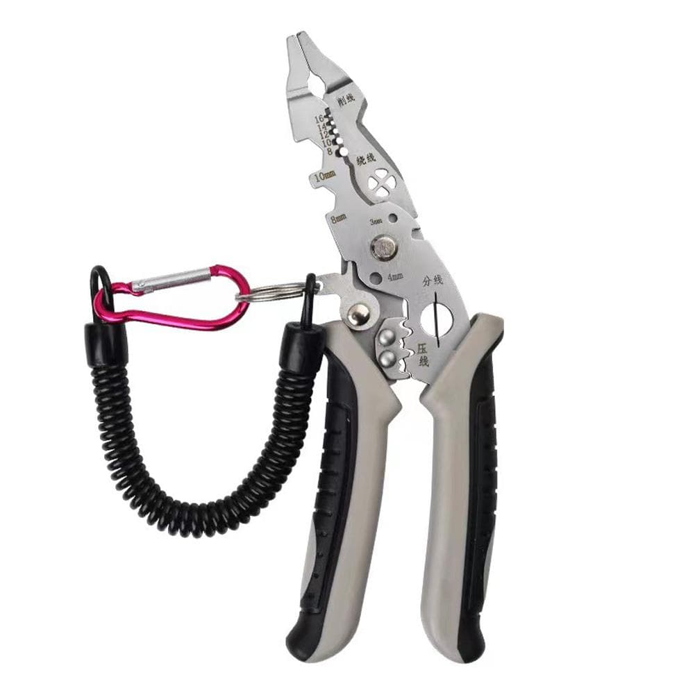 Multifunctional Wire Stripper Professional Wire Stripping Tool Portable Electric Cable Cutter multicolour
