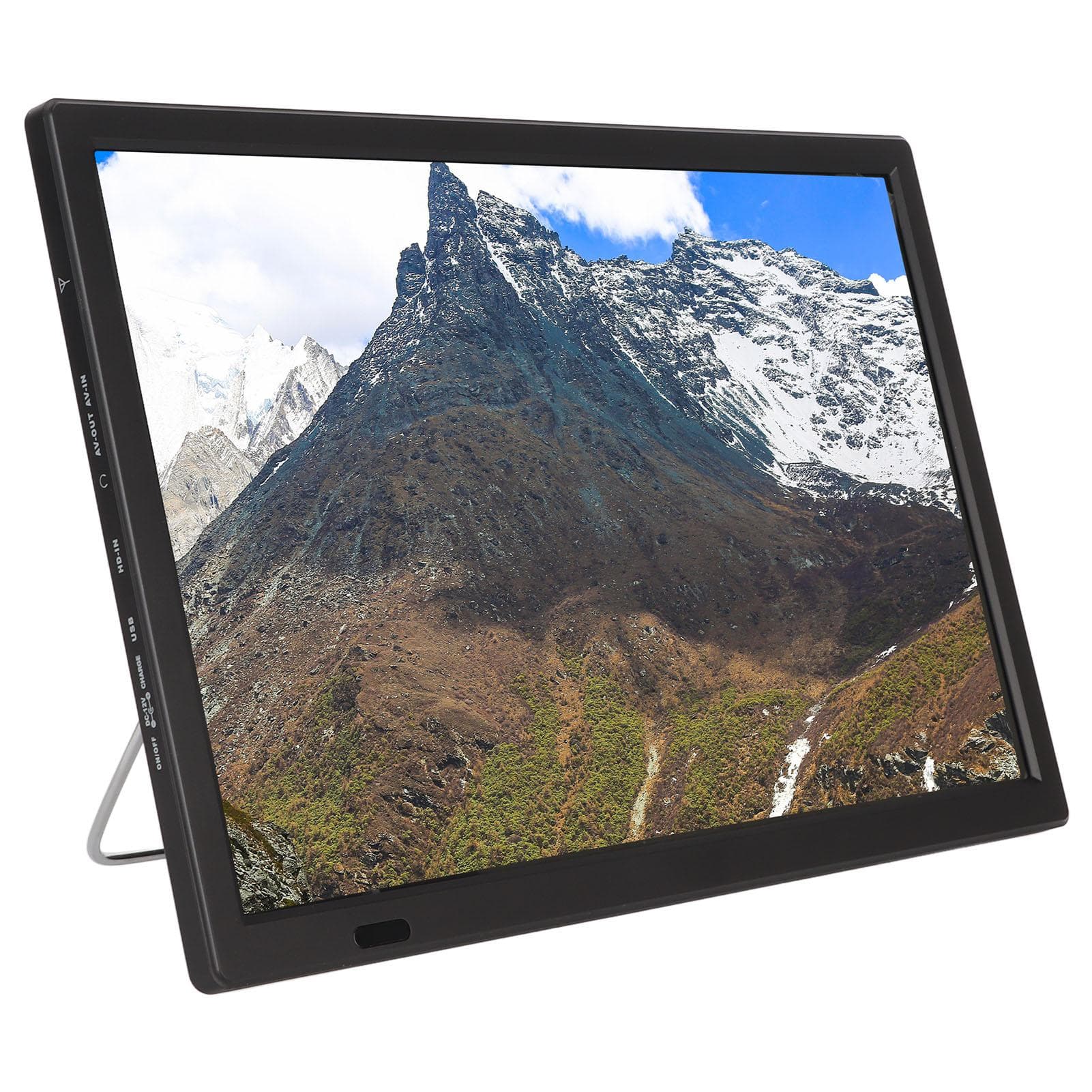 16 Inch Portable LED TV 1080P ATSC High Sensitivity Widescreen USB Digital Tuner AV In Out Digital US Plug