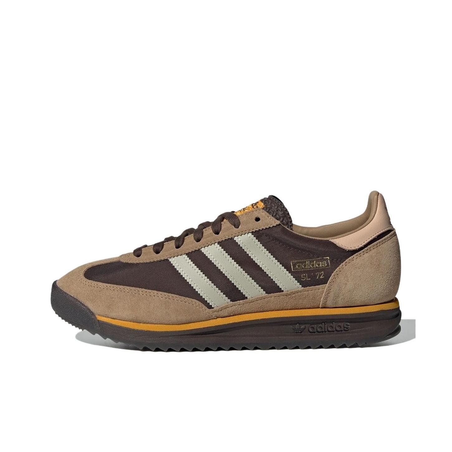 adidas SL72 RS Brown Preloved Yellow Unisex Sneakers Putty-Grey IG4645 43⅓