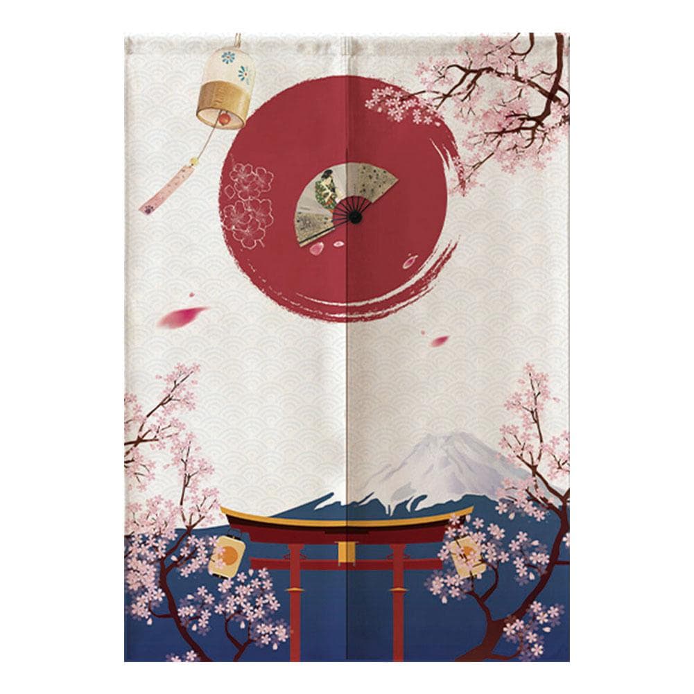 Japanese Style Children Room Bedroom Kitchen Shop Restaurant Door Half Curtain 85*120cm