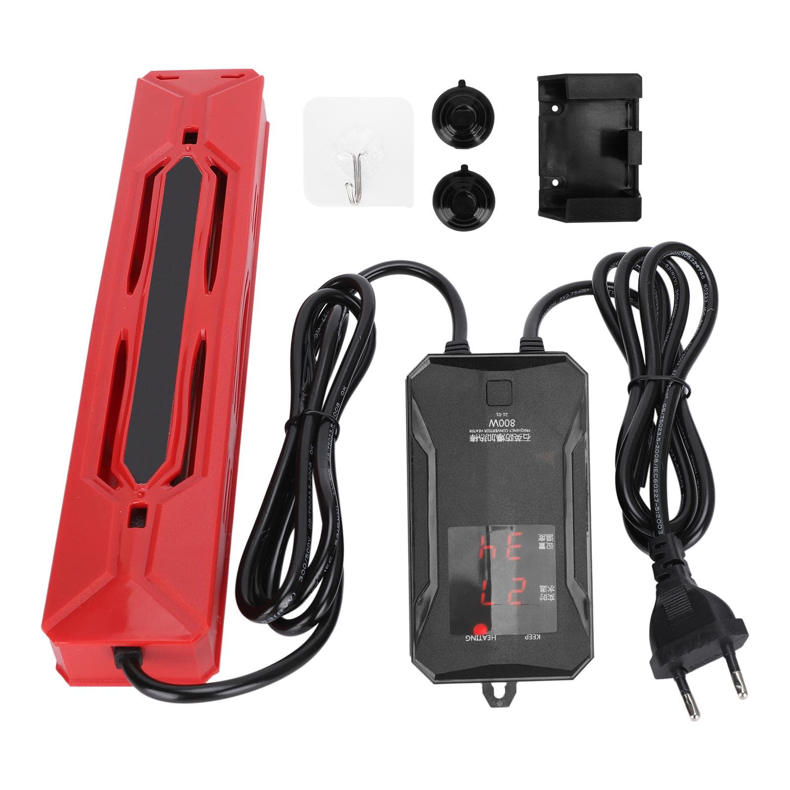 800W Aquarium Heater Fish Tank Heating Rod Quartz Tube Automatic Thermostat
