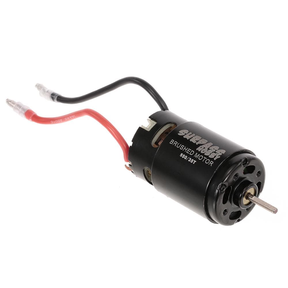 SURPASS HOBBY 550 35T Brushed Motor for HSP HPI Wltoys Kyosho TRAXXAS 1/10 RC Car Off-road Crawler black