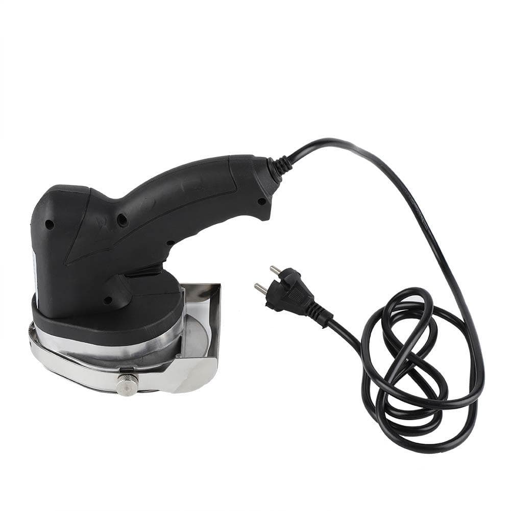 Electric Kebab Knife Meat Slicing Tool Commercial Kebab Wheel Blade Disc Cutter white