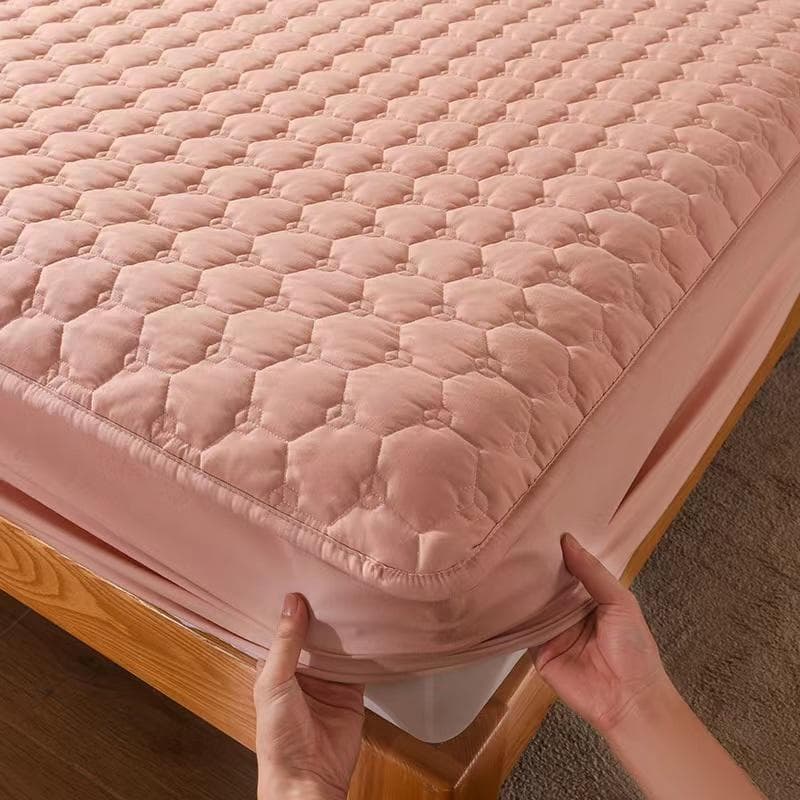 High Quality All-inclusive Anti-bacterial Maternal Child Grade Bed Fitted Sheet Waterproof Quilted Mattress Cover No Pillowcase 90x200x30cm