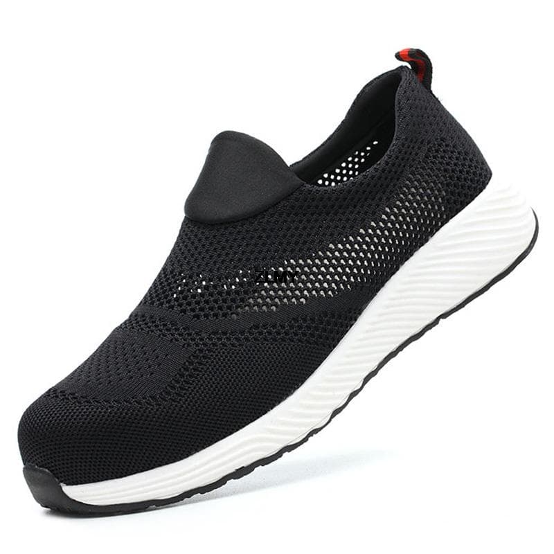 Breathable Safety Shoes Men Women Steel Toe Work Shoes Puncture Proof Work Safety Boots Light Anti-smash Sneaker New Man Fashion 41