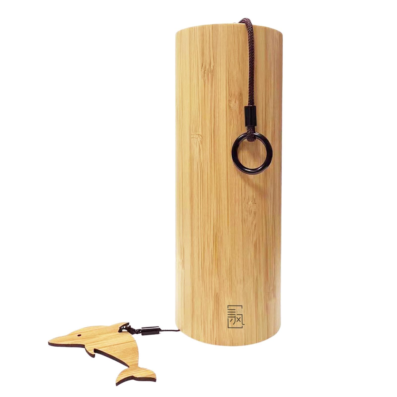 Seek Wind Bamboo Wind Chimes Meditation Chord Windchime Windbell for Outdoor Garden Patio Home frost - Am Chord beige