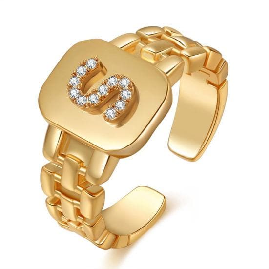 Charming Party Ring Elegant Adjustable Luxury S