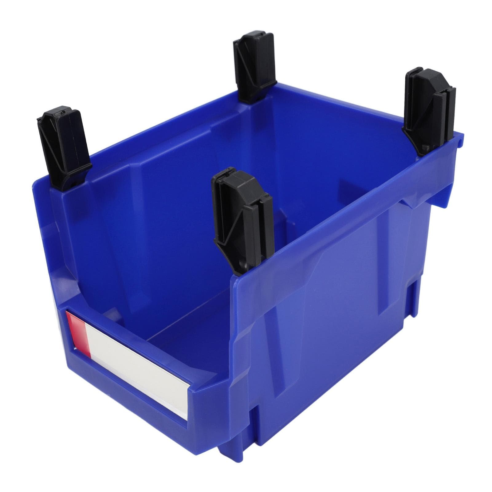Garage Organizer Bin 377x213x178mm Thickened Slant Mouth Vertical and Back Hanging 2 in 1 Wall