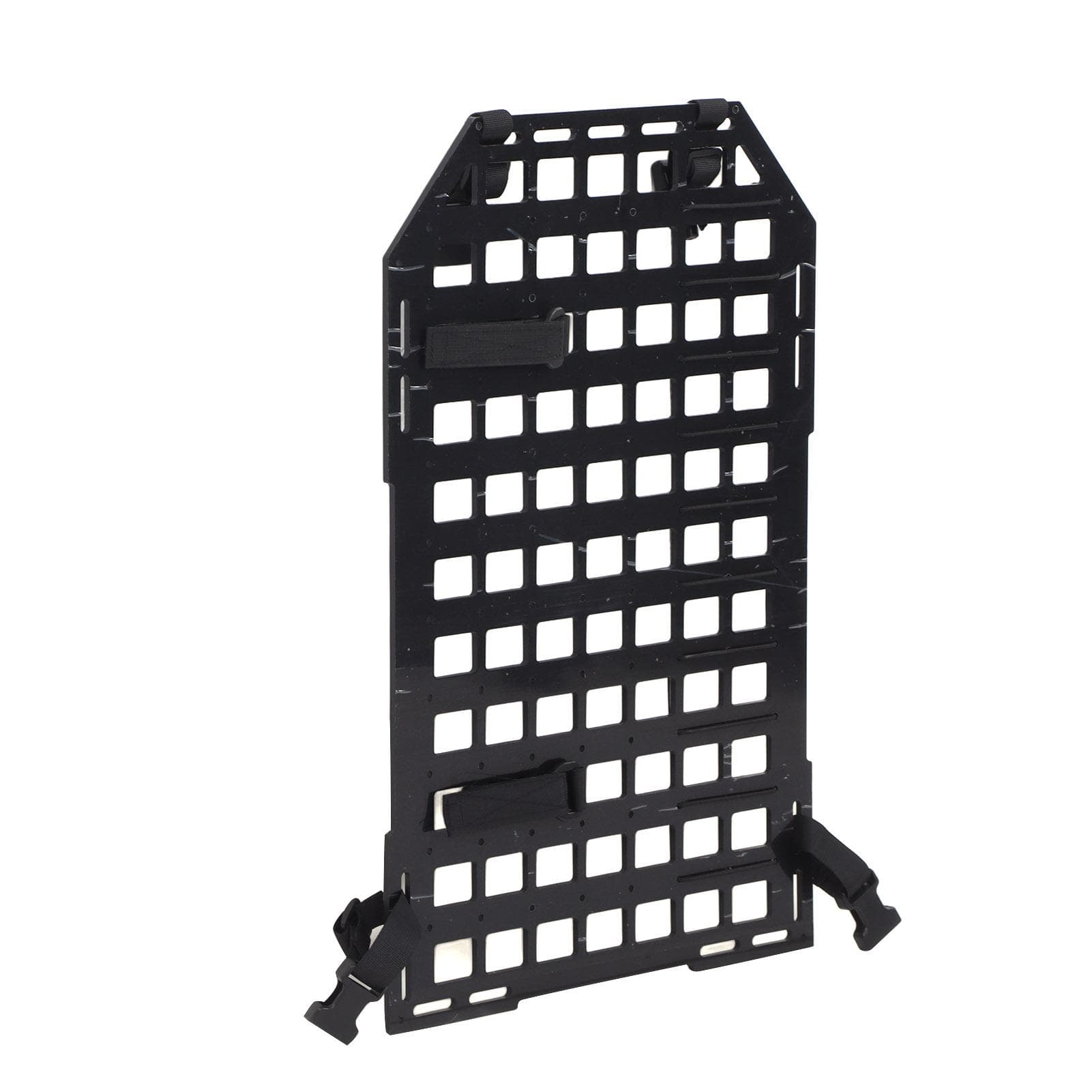 21.65x14.17in Backseat Car Organizer Rigid Hunting Molle Insert Panel with Fastening Straps for