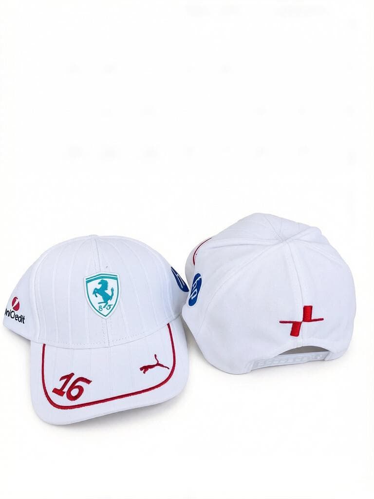 Trendy 4S Racing Cap: Adjustable Sunshade/Baseball Cap with Red Embroidery for Men & Women Adjustable
