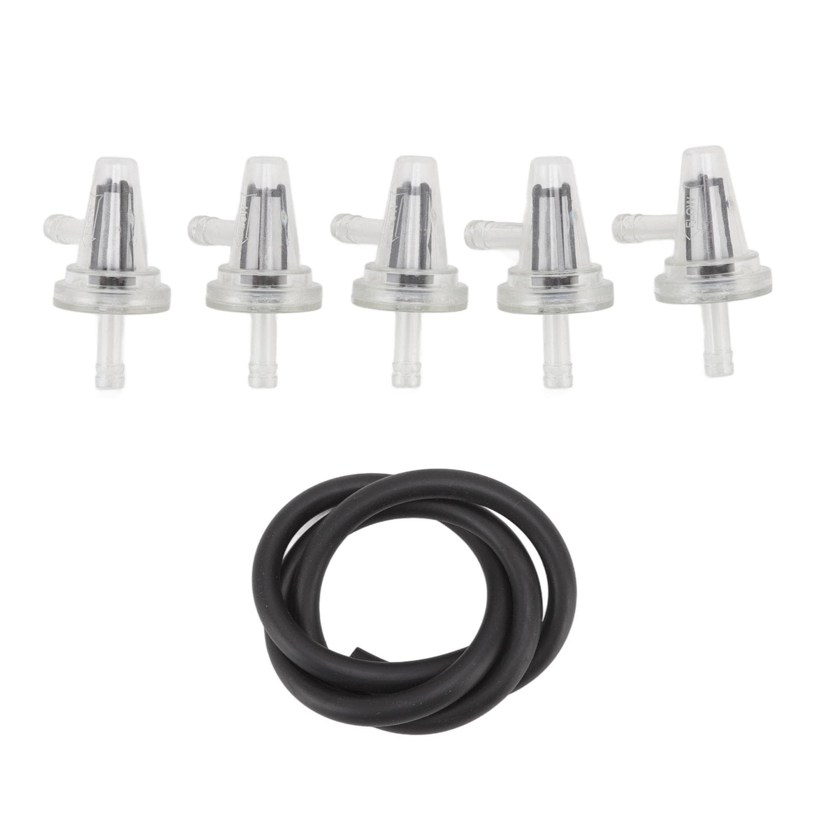 Fuel Filter Kit 90 Degrees Right Angle Inline Fuel Filter for DT100 DT125 DT175 BW350 BW50 BW80 1/4
