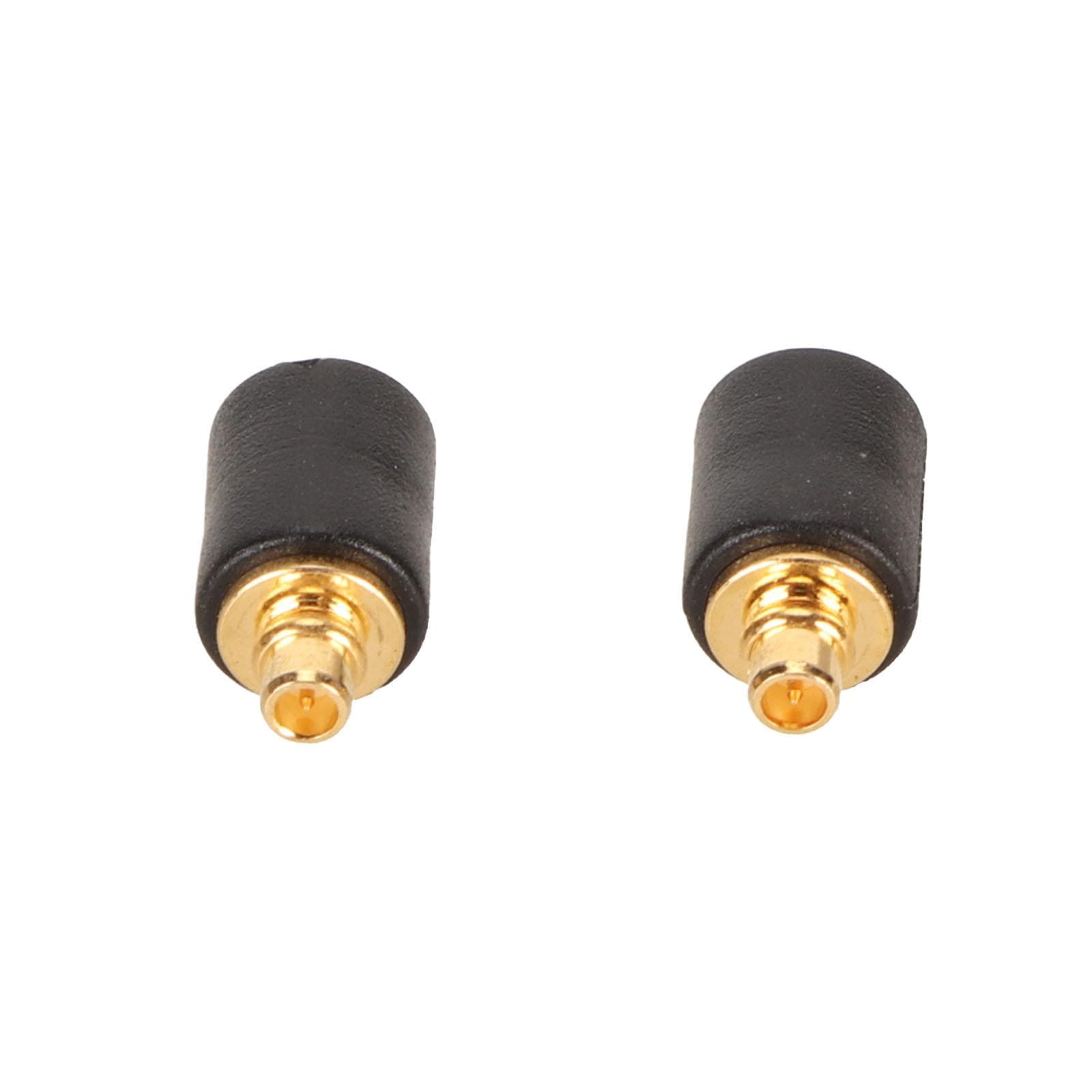 2pcs MMCX Cable Adapter Replacement MMCX Cable Connected To for Sennheiser IE300 IE600 IE900 AKG black