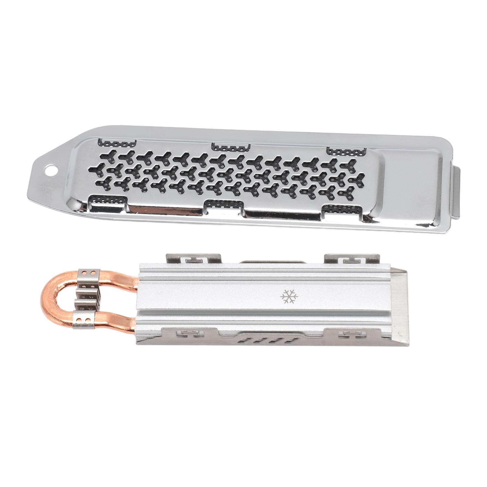 M.2 NVME SSD Heat Sink Professional Efficient Replacement Heatsink Kit with Dust Cover for PS5