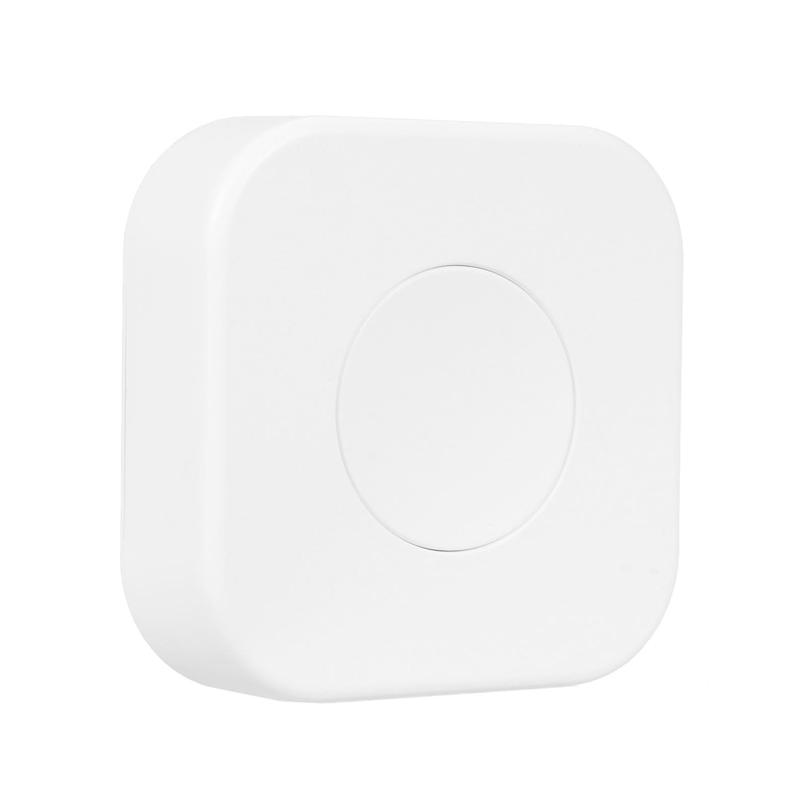 ZigBee 3.0 Smart Button Switch Wireless Mini Switch for DIY Home Automation Scene APP Remote white