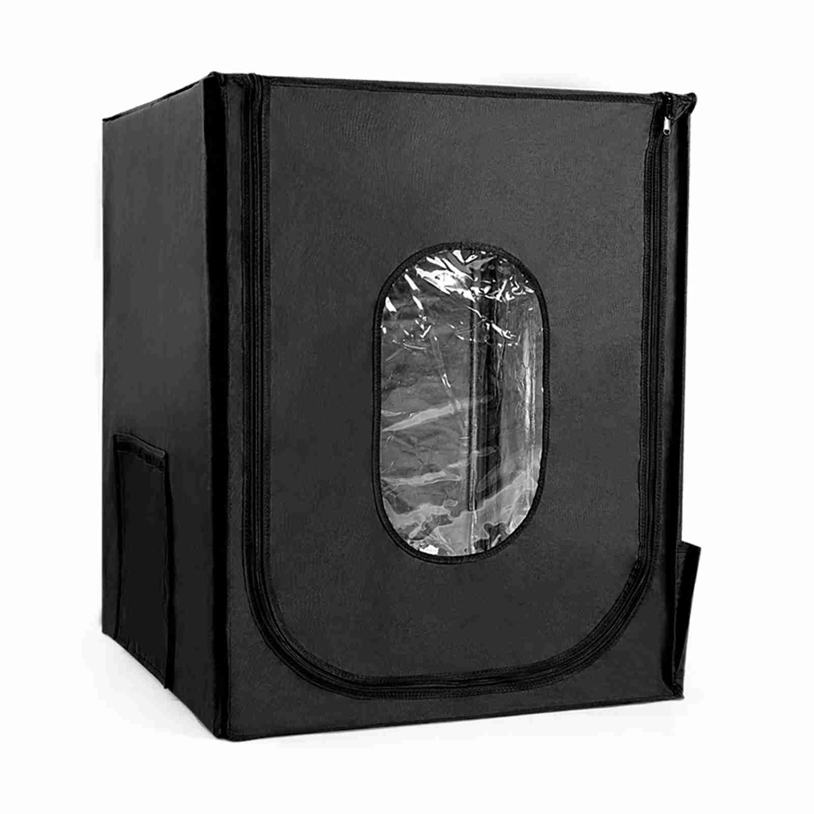 3D Printer Enclosure Protection Cover Fireproof Heat Preservation Flame Retardant Compatible with Large black