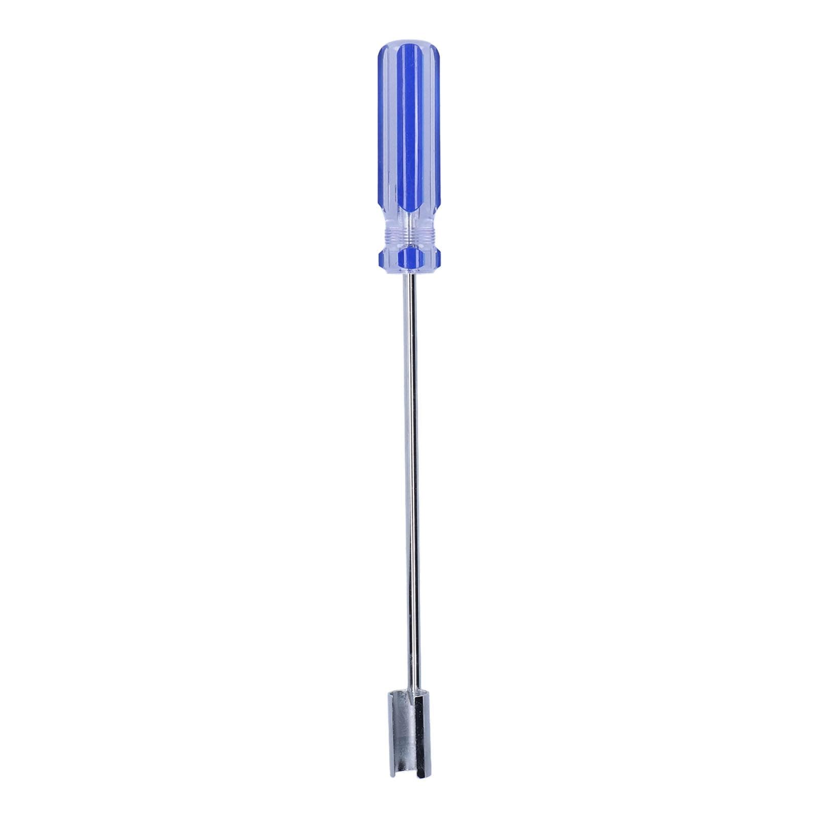 BNC Screwdriver Chrome Plated Steel Professional F Head Puller for Video EquipmentBlue