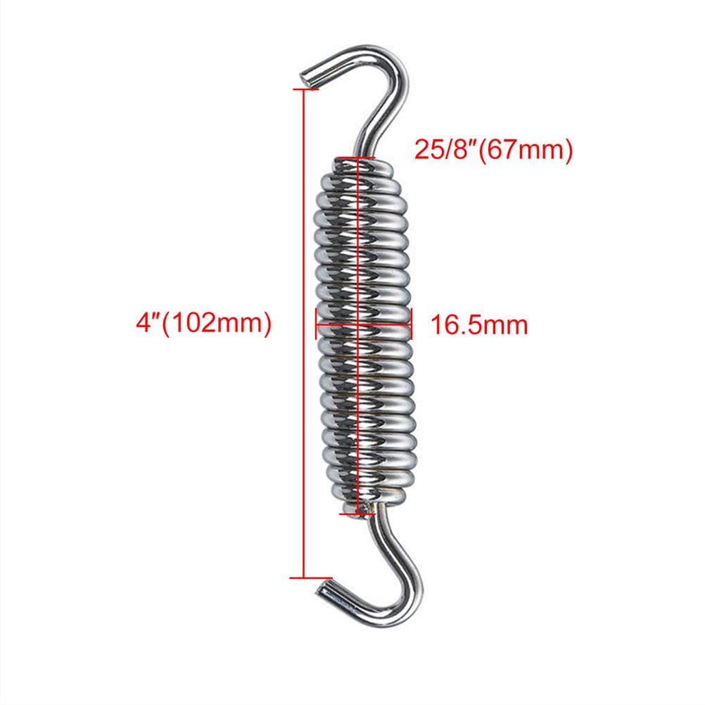 Kickstand Spring Compatible for XL883 1200 Motorcycle Parts Accessories silver