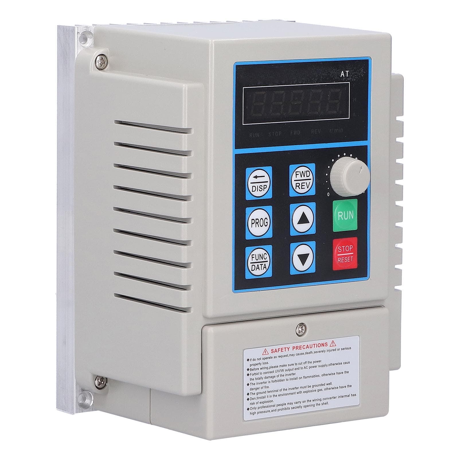 Inverter Speed Regulator SinglePhase Input Variable Frequency for 3 Phase Motor 220V 750W