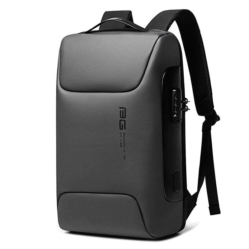 BANGE New Men Anti theft Waterproof Outdoor Travel Backpack 15.6 Inch Multifunction Business Laptop Backpack 20-50 liters grey