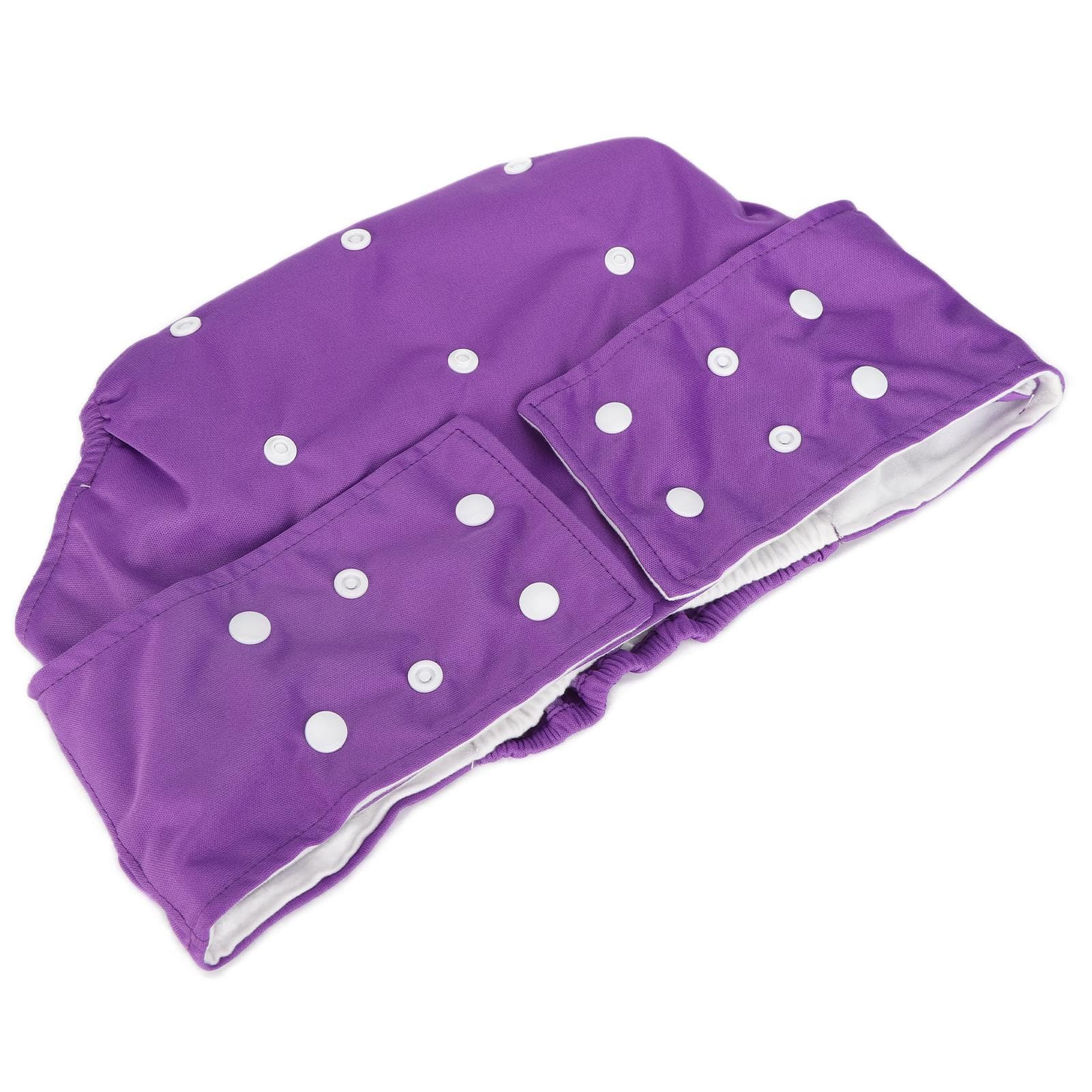 Adult Cloth Diaper Washable Waterproof Reusable Adjustable Adult Nappy for Elderly Care Purple