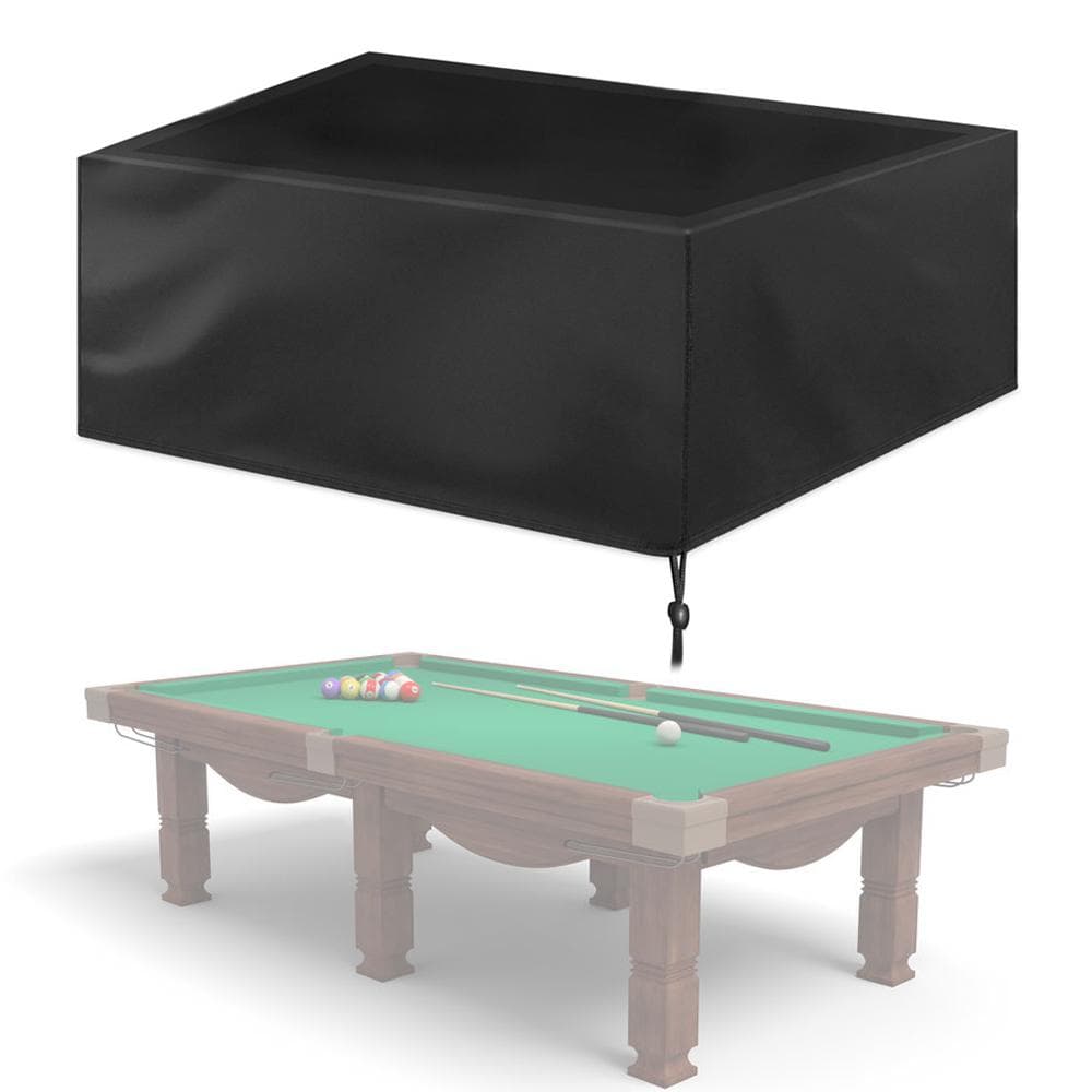 9ft Waterproof Billiard Table Cover Folding Pool Table Cover Dustproof Cover Moisture Resistant L