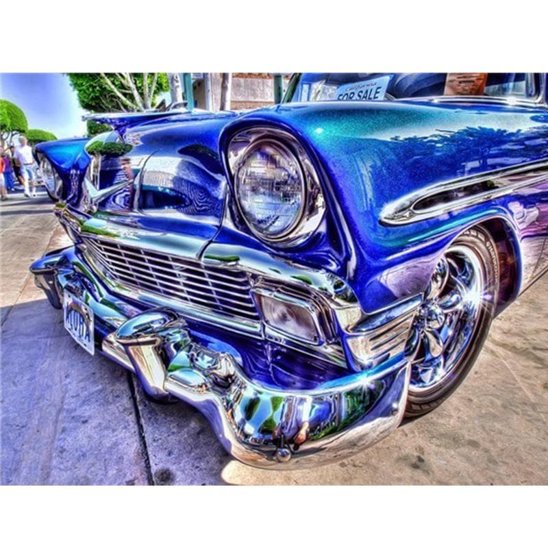 5D DIY Diamond Painting Car Scenery 3D Embroidery Cross Stitch Home Decoration 20X30CM